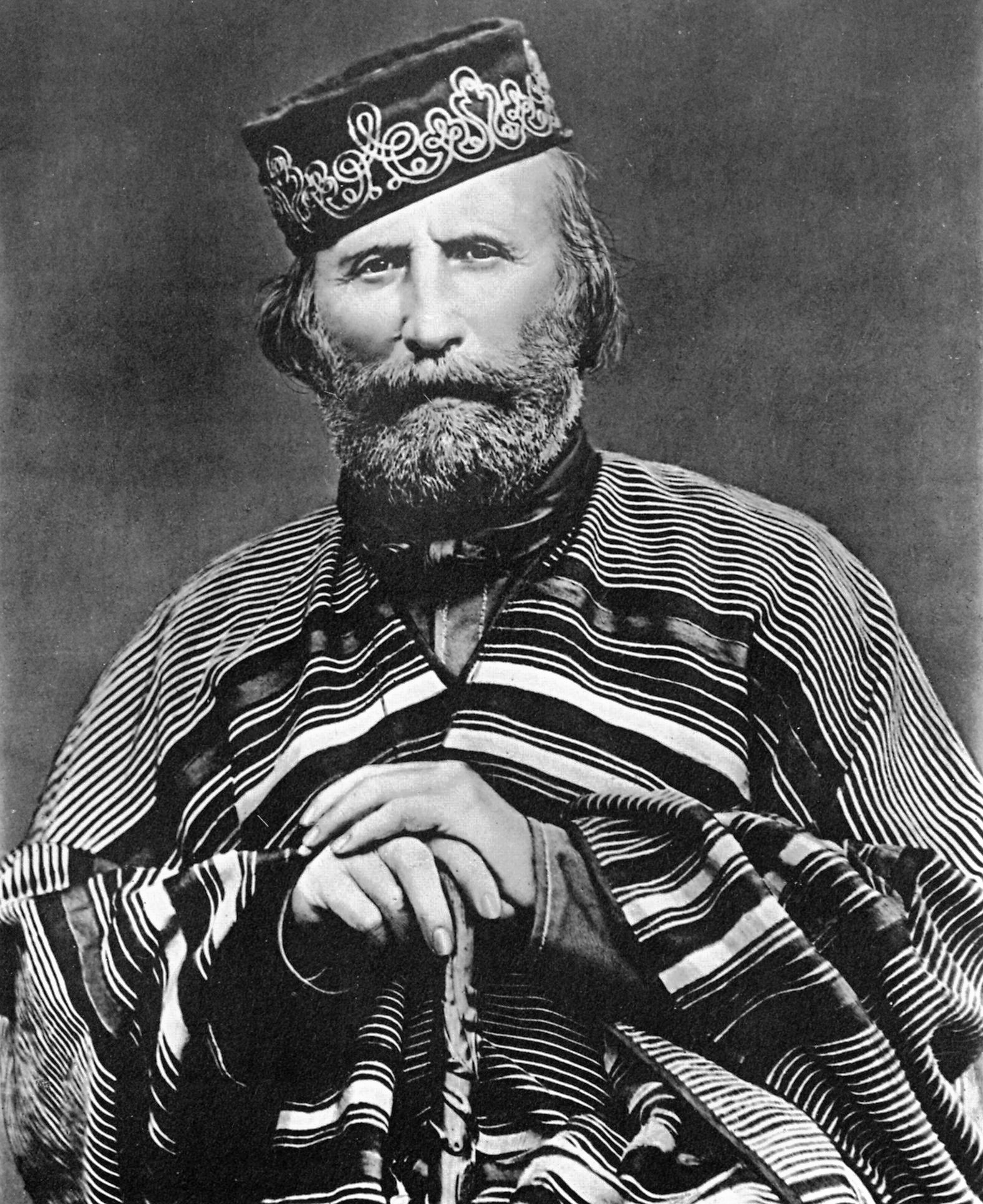 Portrait of Giuseppe Garibaldi